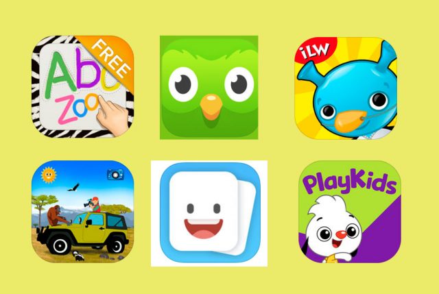 apps para niños en la tabla