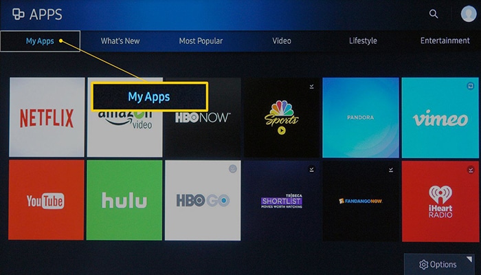 Aplicaciones para Smart Tv Samsung