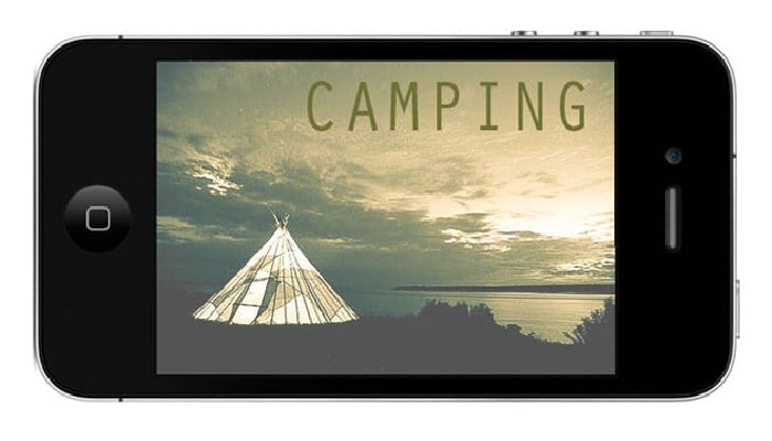 aplicaciones para ir de camping