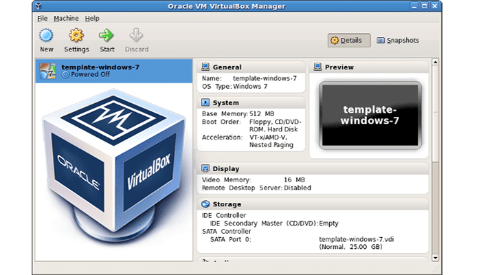 Oracle VirtualBox - VM
