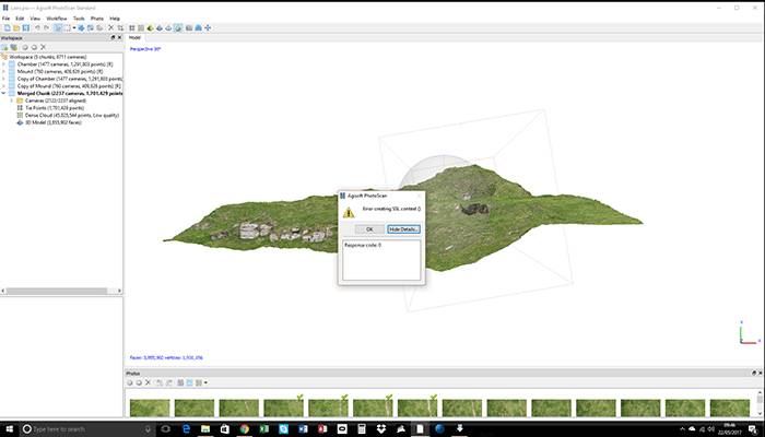 Software para drones Agisoft