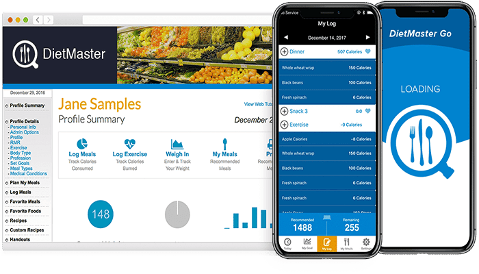 DieMaster para nutricionistas