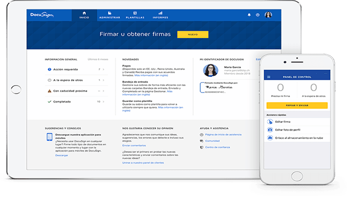 DocuSign vsoftware para notarias