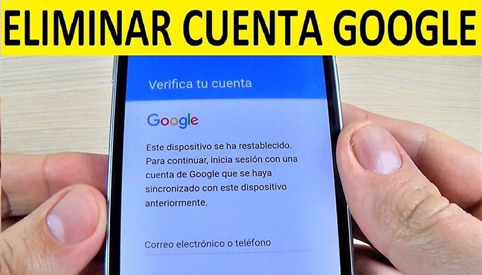 Software para quitar cuenta google