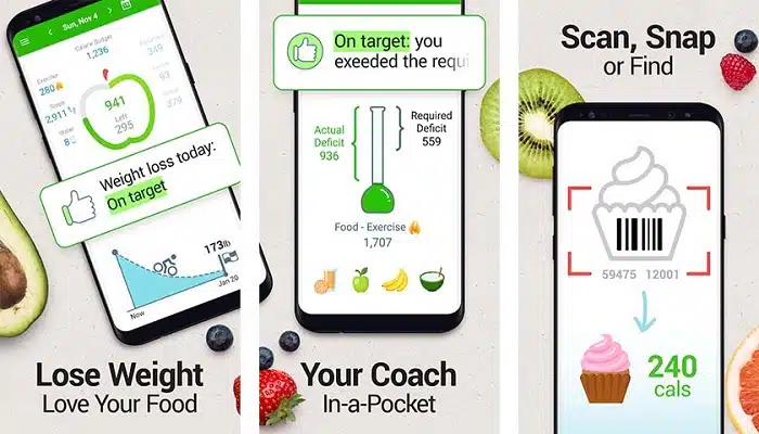 mejores aplicaciones android para dieta