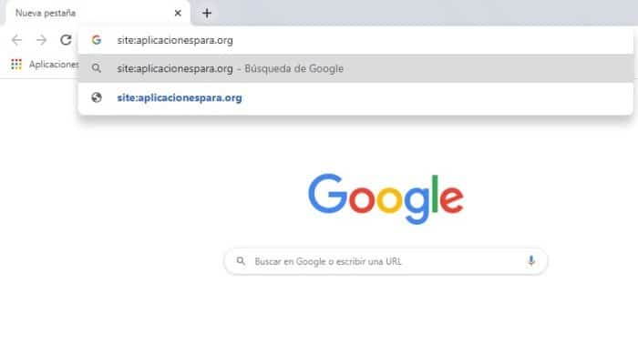 Buscar palabras en una página usando Google Chrome