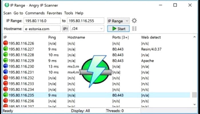 Angry IP Scanner