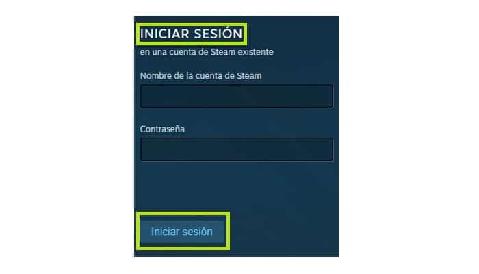 Haz clic en Iniciar sesión