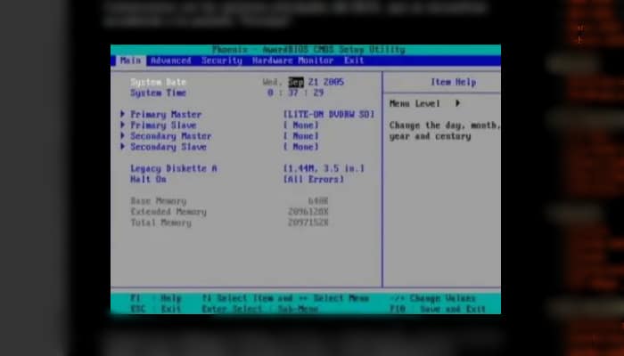 Como Configurar El Bios Tutorial