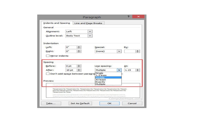 Cómo Usar Interlineado En Microsoft Word Tutorial 2023