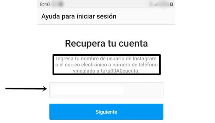 Cómo recuperar tu cuenta Instagram