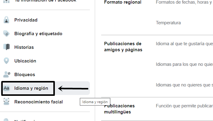 Cómo Cambiar El Idioma De Facebook