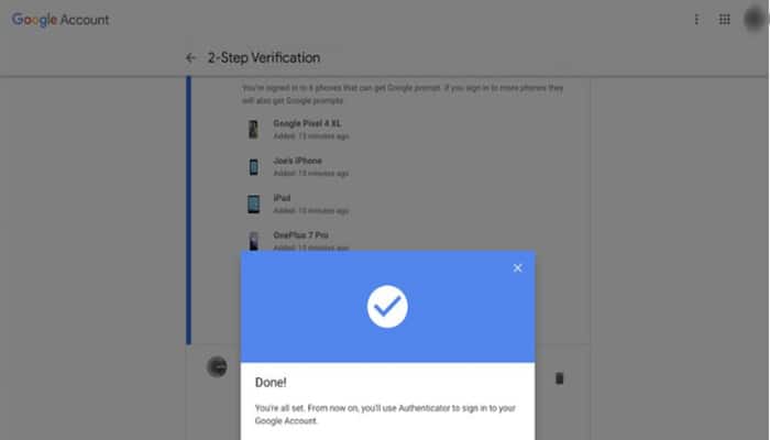 Cómo habilitar la autenticación de dos factores en tu cuenta de Google