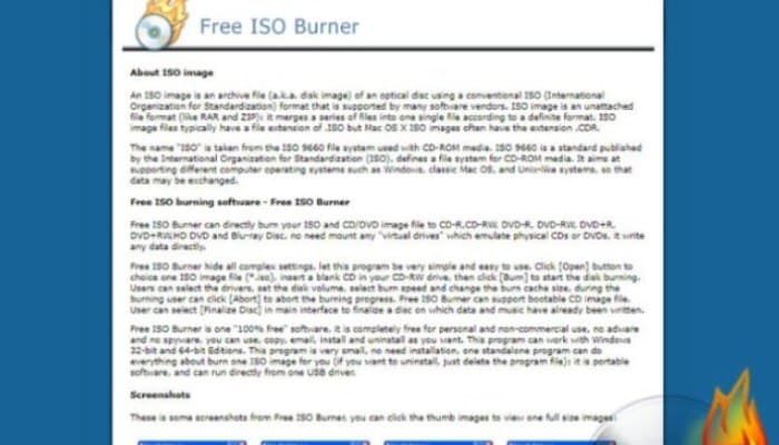 Free ISO Burner