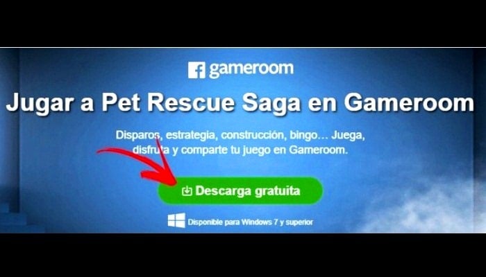 Actualizar Pet Rescue Saga con Facebook