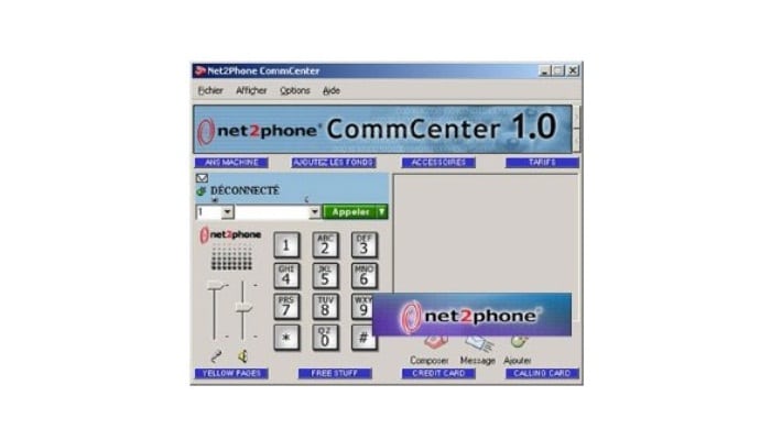 Net2Phone CommCenter