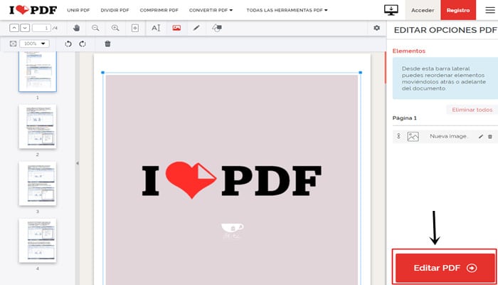 Como Editar Pdf Online Con IlovePdf