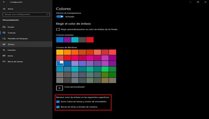 Como Ajustar Los Colores De Windows 10