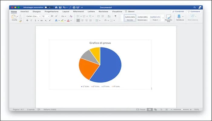 Cómo hacer un gráfico en Microsoft Word