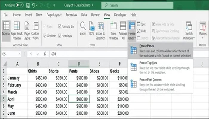 Como Fijar Una Fila O Columna En Excel