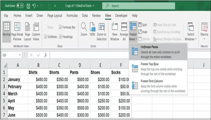 Como Fijar Una Fila O Columna En Excel