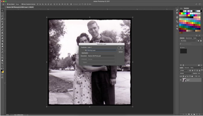 ¿Cómo Restaurar Una Foto Con Photoshop?