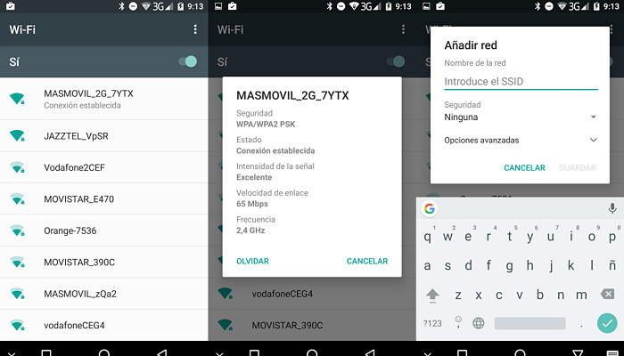 dónde se guardan las contraseñas en Android