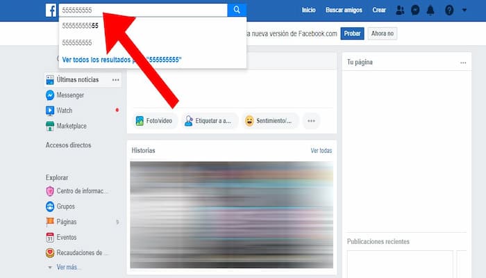 Cómo Buscar Un Número De Teléfono En Facebook