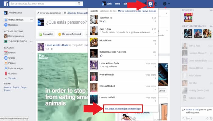 Cómo Ver Tus Mensajes Archivados En Facebook Messenger