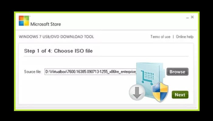 Windows USB/DVD Download Tool