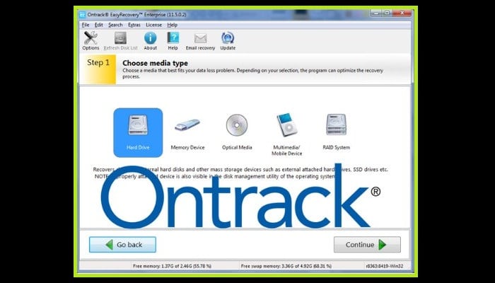 Ontrack