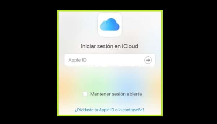 Ve a icloud.com