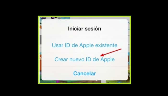 Crear un nuevo ID de Apple