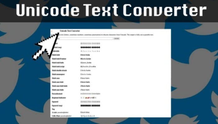 Unicode Text Converter