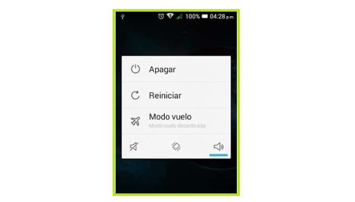 Apagar y reiniciar el móvil
