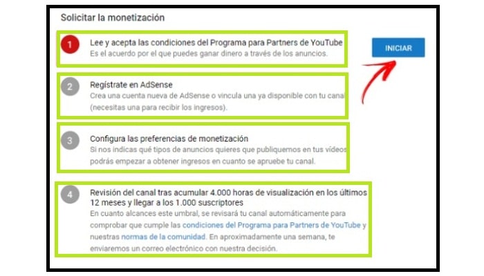 Programa de afiliados de YouTube