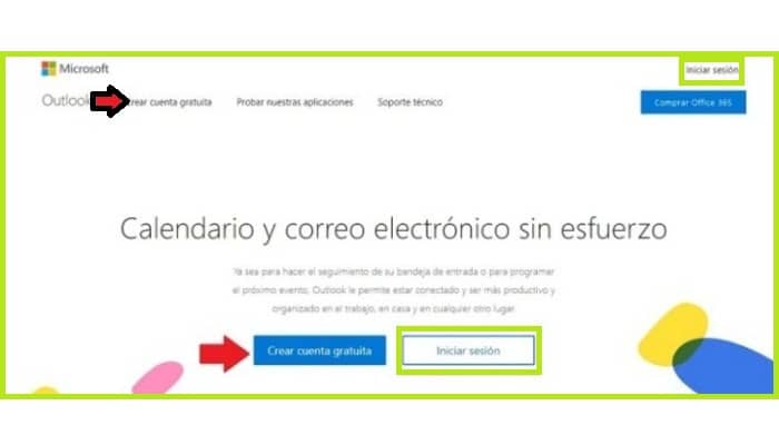 Iniciar sesión en Outlook