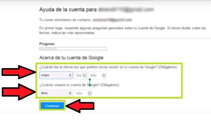 ¿Cuándo creaste tu cuenta de Google?