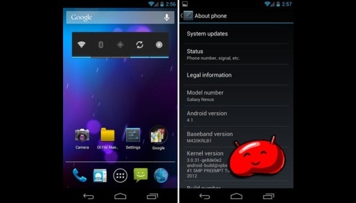 Android Jelly Bean (4.1/4.2/4.3)
