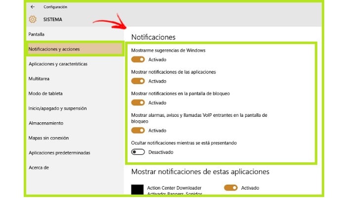 Notificaciones