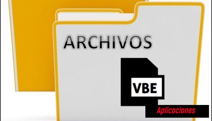 Qué es el Archivo VBE