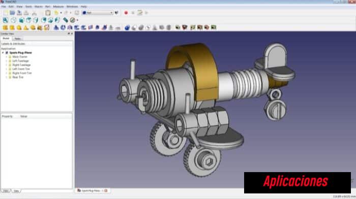 2. FreeCAD (multiplataforma)