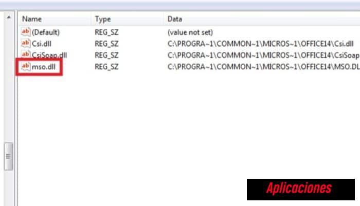 Tipos de archivos MSO