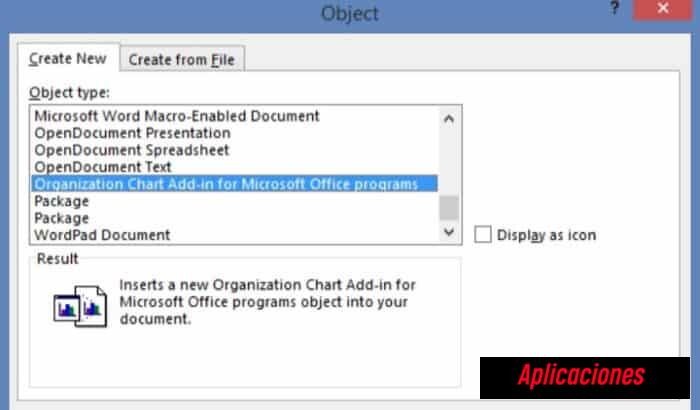 Reinstalar Microsoft Organization Chart