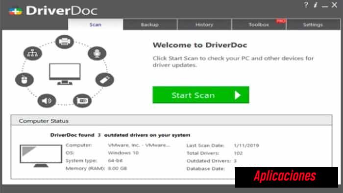 Actualizando de los controladores de dispositivos de hardware relacionados con Microsoft Corporation