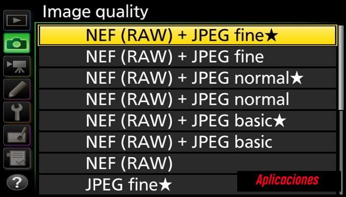 Archivo ARW vs JPEG
