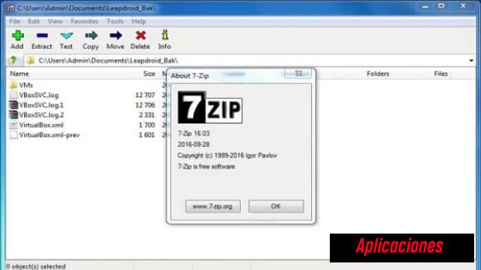 Utilizando 7- Zip