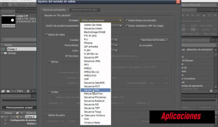 4. Abrir un archivo creados con Adobe After Effects