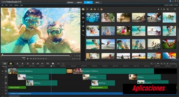 5.  Corel VideoStudio