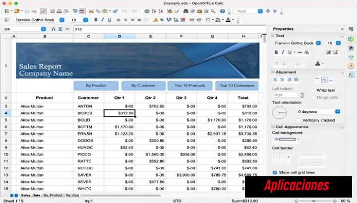 Cómo abrir documentos con la extensión ODS